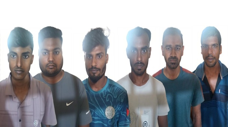 আরএমপি’র পবা থানার অভিযানে ৬ জুয়াড়ি গ্রেপ্তার; জুয়ার সরঞ্জামাদি উদ্ধার