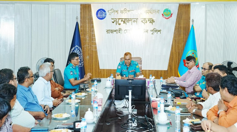 রাজশাহী টেলিভিশন জার্নালিস্ট অ্যাসোসিয়েশন (RTJA) নেতৃবৃন্দের সঙ্গে আরএমপির মতবিনিময় সভা অনুষ্ঠিত