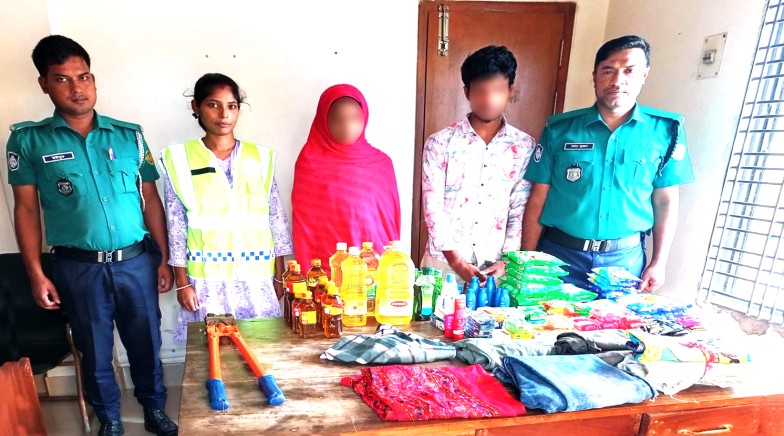 আরএমপির কর্ণহার থানার অভিযানে চোরাই মালামাল উদ্ধার ও চোর গ্রেপ্তার