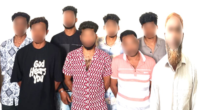 আরএমপি ডিবির অভিযানে ৮ অপহরণকারী গ্রেফতার; ভিকটিম উদ্ধার