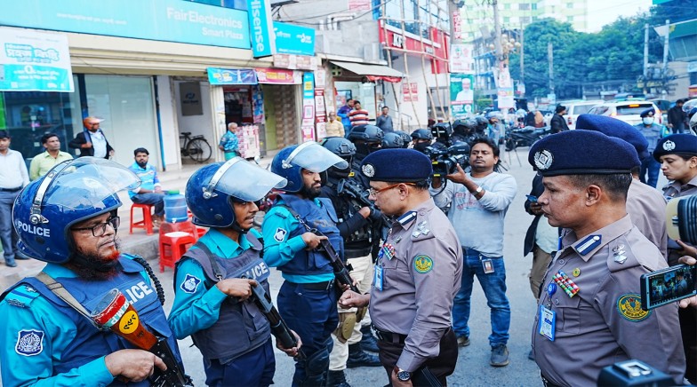 রাজশাহী মহানগরীতে ফোর্স মোবিলাইজেশন ড্রিল অনুষ্ঠিত