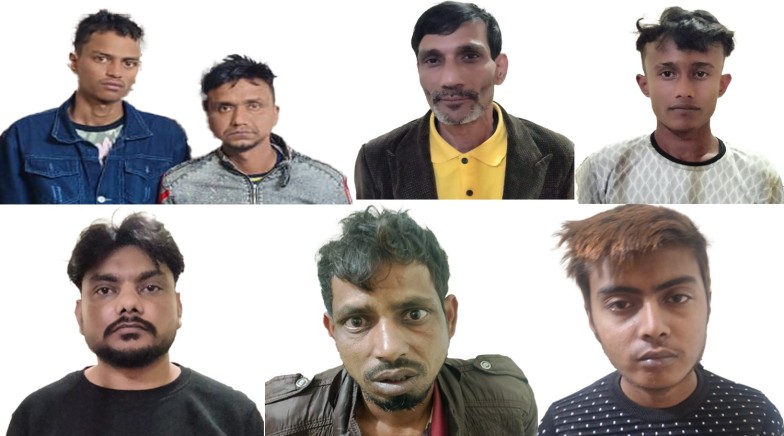 রাজশাহীতে আরএমপি কর্তৃক মাদকবিরোধী অভিযানে ৭ জন গ্রেপ্তার, ইয়াবা ও গাঁজা উদ্ধার