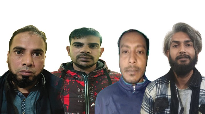 রাজশাহী মহানগরীতে বিশেষ অভিযানে ৪ জনসহ অন্যান্য অভিযোগে গ্রেপ্তার ১৮ জন