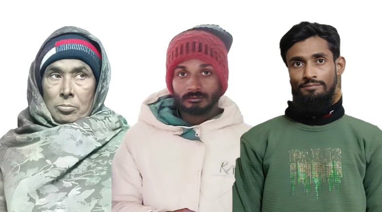 রাজশাহীতে আরএমপির মাদকবিরোধী অভিযানে ৩ জন গ্রেপ্তার; গাঁজা, ইয়াবা ও ট্যাপেন্টাডল ট্যাবলেট উদ্ধার