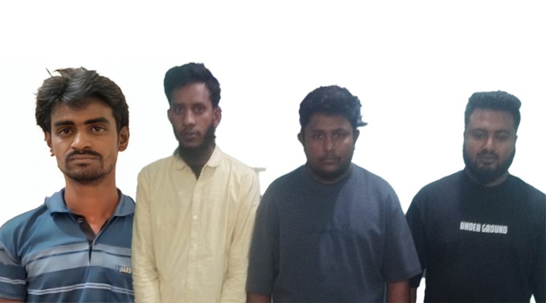 রাজশাহীতে আরএমপি’র মাদকবিরোধী অভিযানে ৪ জন মাদক ব্যবসায়ী গ্রেপ্তার; ইয়াবা ট্যাবলেট ও দেশি মদ উদ্ধার