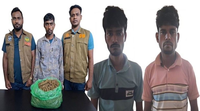 রাজশাহীতে আরএমপি’র মাদকবিরোধী অভিযানে ৩ মাদক ব্যবসায়ী গ্রেপ্তার; গাঁজা ও ট্যাপেন্টাডল ট্যাবলেট উদ্ধার