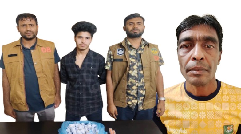 রাজশাহীতে আরএমপি’র মাদকবিরোধী অভিযানে ২ মাদক ব্যবসায়ী গ্রেপ্তার; গাঁজা ও ট্যাপেন্টাডল ট্যাবলেট উদ্ধার