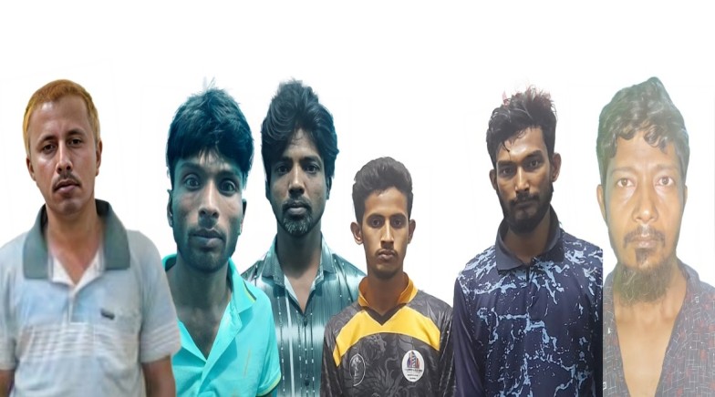 রাজশাহীতে আরএমপি'র মাদকবিরোধী অভিযানে ৬ জন মাদক ব্যবসায়ী গ্রেপ্তার; গাঁজা, ট্যাপেন্টাডল ও ইয়াবা ট্যাবলেট উদ্ধার