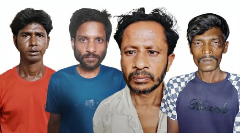 রাজশাহীতে আরএমপি’র মাদকবিরোধী অভিযানে ৪ মাদক ব্যবসায়ী গ্রেপ্তার; গাঁজা, ইয়াবা ও ট্যাপেন্টাডল ট্যাবলেট এবং হেরোইন উদ্ধার