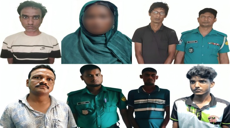 রাজশাহীতে আরএমপি'র মাদকবিরোধী অভিযানে ৬ জন মাদক ব্যবসায়ী গ্রেপ্তার; ইয়াবা, ট্যাপেন্টাডল ও গাঁজা উদ্ধার
