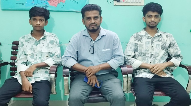 রাজশাহী মহানগরীর কাশিয়াডাঙ্গা থানা পুলিশের তৎপরতায় নিখোঁজ দুই সহোদর উদ্ধার