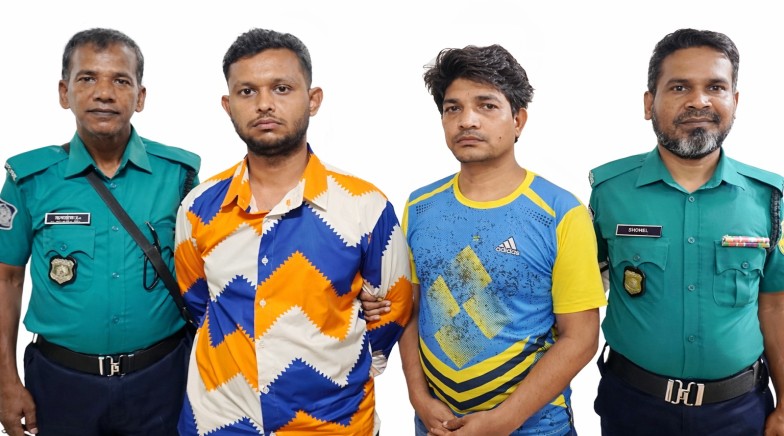 রাজশাহী মহানগরীতে নিষিদ্ধ ঘোষিত সংগঠনের উসকানিমূলক স্লোগান দিয়ে মিছিল এবং পুরো এলাকায় ভীতিকর ত্রাসের পরিস্থিতি সৃষ্টির ঘটনায় সন্ত্রাসবিরোধী আইনের মামলার আরও ২ জন আসামি গ্রেপ্তার