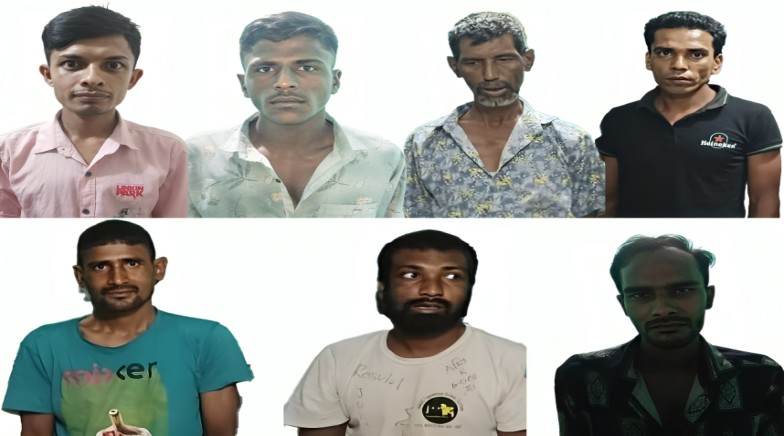 রাজশাহী মহানগরীতে রাজপাড়া, কাশিয়াডাঙ্গা, কাটাখালী ও বেলপুকুর থানা পুলিশের পৃথক পৃথক মাদকবিরোধী অভিযানে ৭ মাদক কারবারি গ্রেপ্তার; মাদক বিক্রির নগদ অর্থসহ গাঁজা, ইয়াবা ট্যাবলেট, হেরোইন ও ট্যাপেন্টাডল ট্যাবলেট উদ্ধার